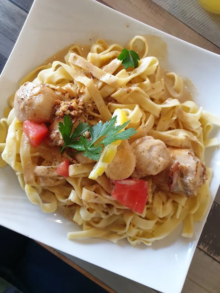 Tagliatelle St Jacques